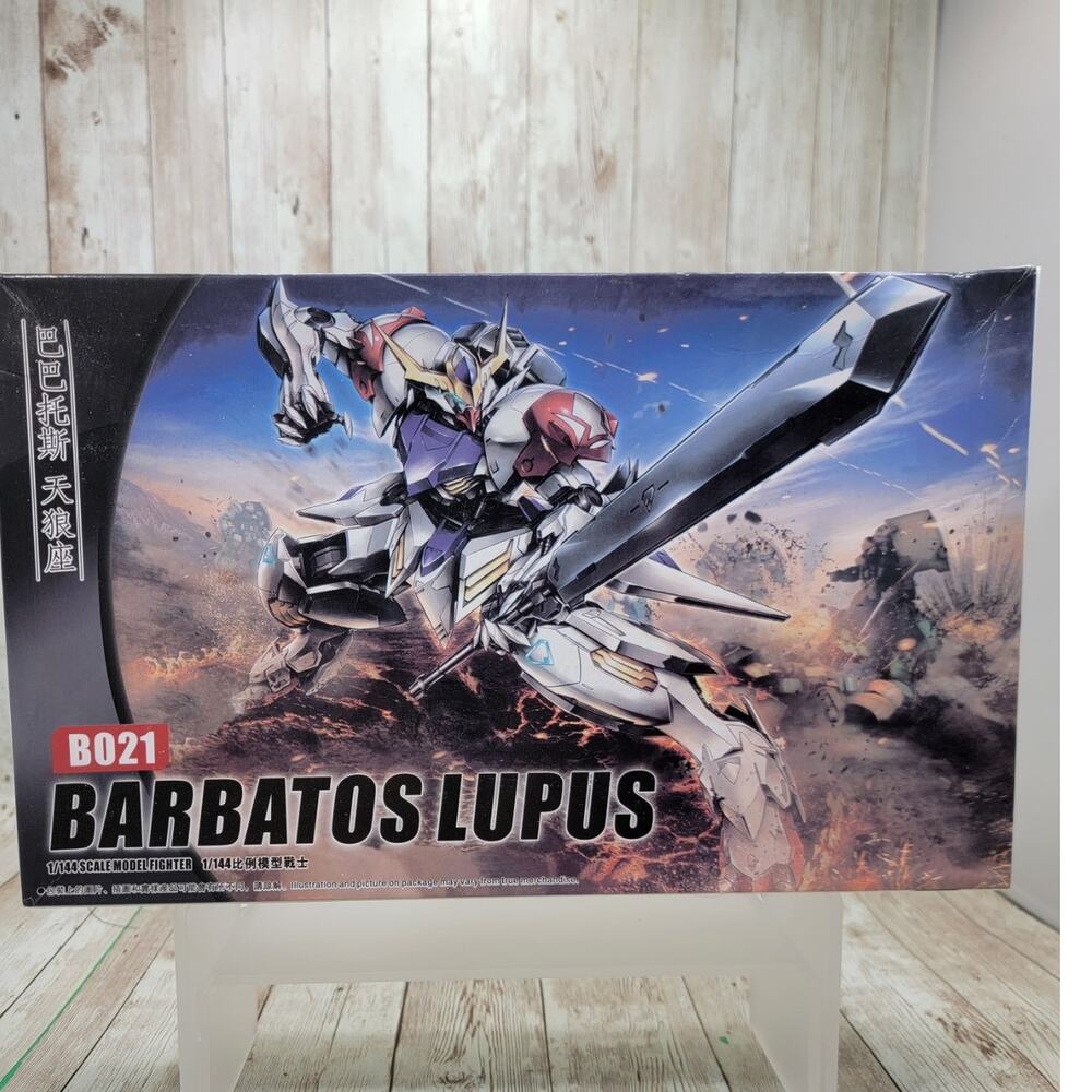 Gundam Model Kit Barbatos Lupus Mobile Suit 1/144 Iron-Blooded HG Ban Dai NEW